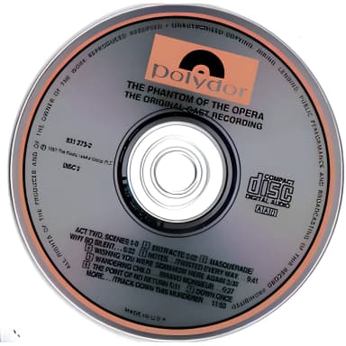 The Phantom Of The Opera Act Two ( Remastered 2001)