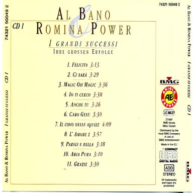 I Grandi Successi (CD1)