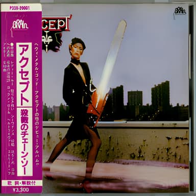 Accept (Japan 1st Press)