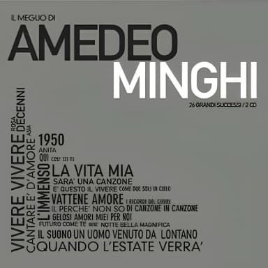  Il Meglio Di Amedeo Minghi