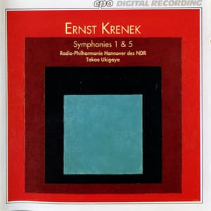 Krenek - Symphony No.1, Op.7 - No.5 (1949) - Ukigaya-rphndr