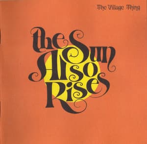 The Sun Also Rises