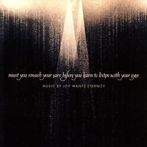 Must You Smash Your Ears Before You Learn To Listen With Your Eye (2009 Reissue)