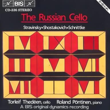 Epilogue: Works for Cello and Piano (Thedéen, Pöntinen)