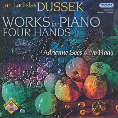 Dussek – Works For Piano Four Hands – Adrienne Soos & Ivo Haag