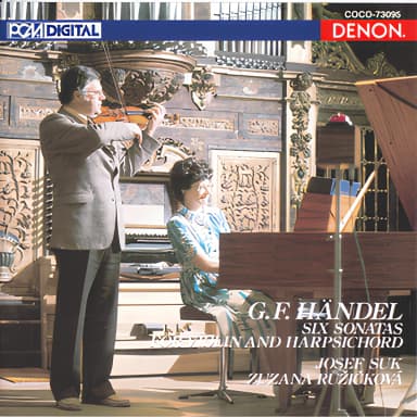 G.f.handel - Six Sonatas For Violin And Harpsichord