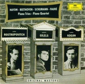 Rostropovich - Gillels - Kogan - Dg Om2