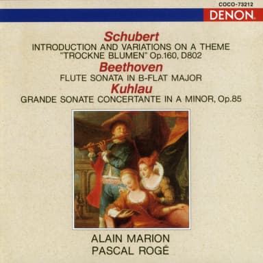 Schubert, Beethoven, Kuhlau - Flute And Piano - Marion, Roge
