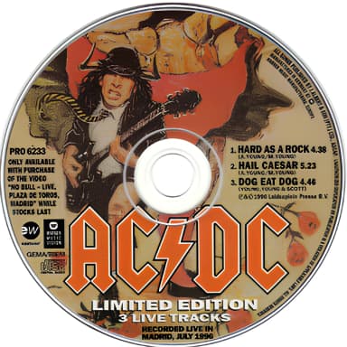 Limited Edition 3 Live Tracks