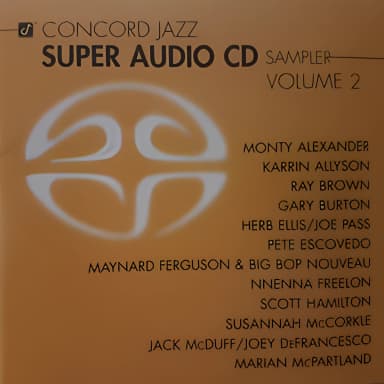 Concord Jazz. Super Audio Cd Sampler Vol.2