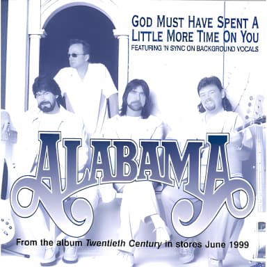 God Must Have Spent A Little More Time (single)