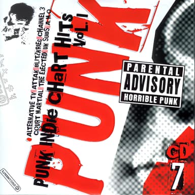 Punk Original Masters [10 CD BoxSet] (CD07) - Punk Indie Chart Hits Vol. I