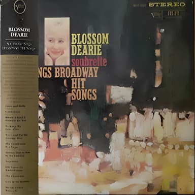 Soubrette Sings Broadway Hit Songs