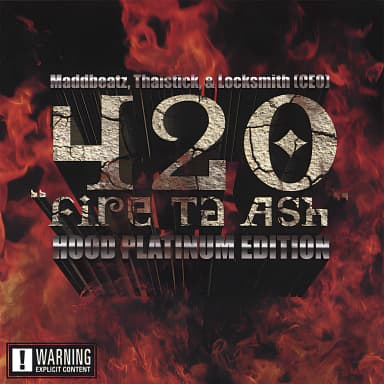 420 ''Fire Ta Ash'' Hood Platinum Edition