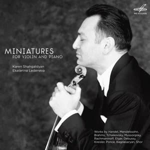 Miniatures for Violin and Piano