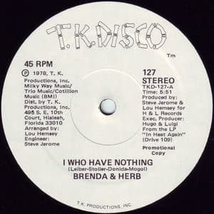 I Who Have Nothing