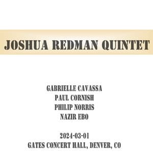 2024-03-01, Gates Concert Hall, Denver, CO