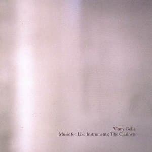 Music For Like Instruments - The Clarinets