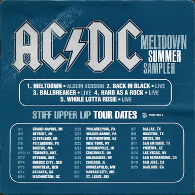 Meltdown Summer Sampler