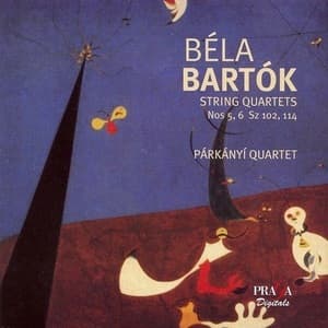 String Quartets Nos 5, 6 Sz 102, 114 (Parkanyi Quartet)