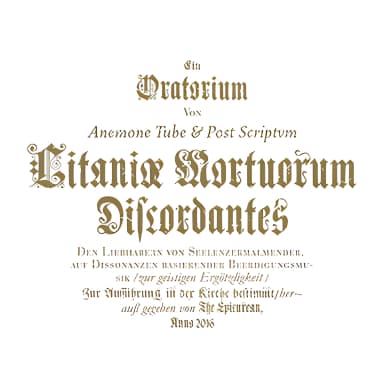 Litaniæ Mortuorum Discordantes