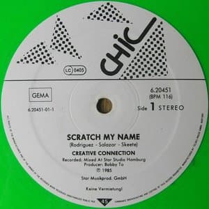 Scratch My Name
