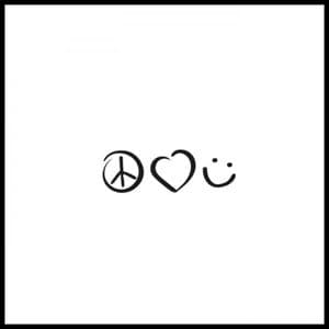 Peace Love Happiness
