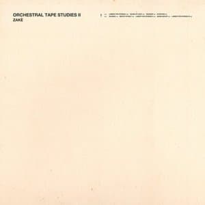 Orchestral Tape Studies II