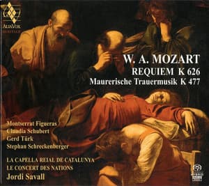 Requiem K 626 • Maurerische Trauermusik K 477 (Jordi Savall)