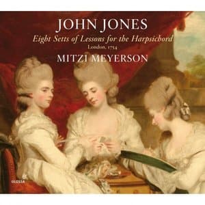 John Jones: Eight Setts of Lessons for the harpsichord, London 1754