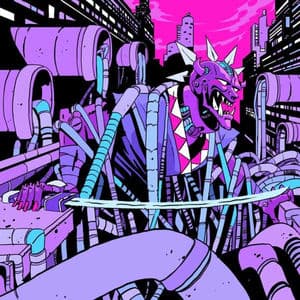 Neon Oni 1
