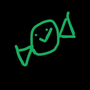 green candy