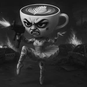 Noo, La Policia, por qué? BALLERINA CAPPUCINO