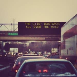 All over the Road