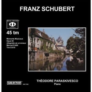 Schubert: Moments Musicaux - Allegreeto en ut mineur - Menuet, D. 600 - Trio, D. 610