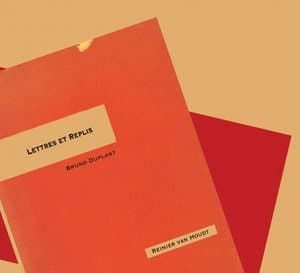 Lettres et Replis