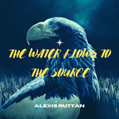 The water flows to the source