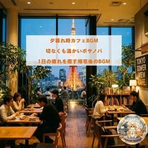 Twilight Cafe BGM Emotional and Warm Bossa Nova for After Work Relaxation