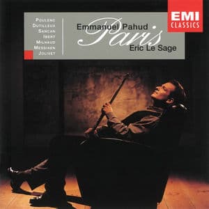 Paris: French Flute Music by Poulenc, Dutilleux, Sancan, Milhaud, Ibert & Messiaen