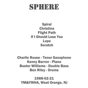 1988-02-21, YM&YWHA, West Orange, NJ