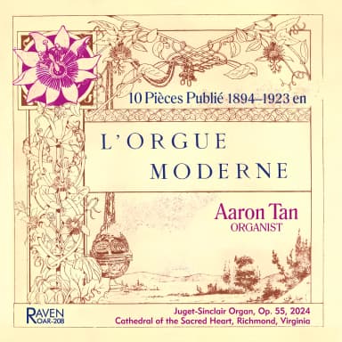 10 Pieces Published 1894-1923 in LOrgue Moderne