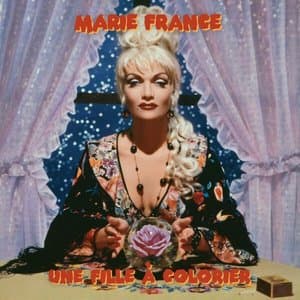 Une fille a colorier