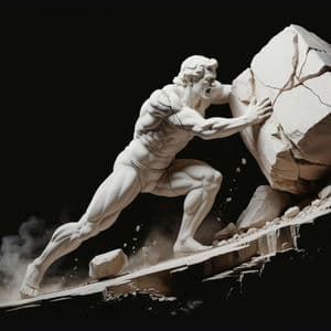 Sisyphean labors