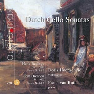 Dutch Cello Sonatas Vol. 5 (Frans Van Ruth)