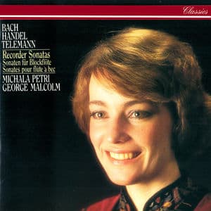 Recorder Sonatas By Bach, Telemann, Handel, Schickhardt & Frederick II