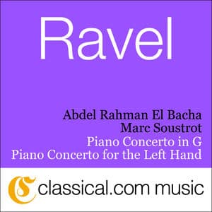 Maurice Ravel, Piano Concerto For The Left Hand In D Major