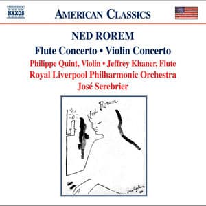 Rorem: Violin Concerto - Flute Concerto - Pilgrims